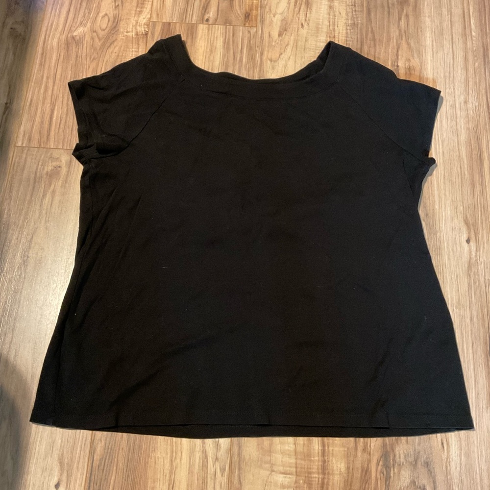 Women’s Black Cotton Top
